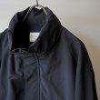 STILL BY HAND - STAND COLLAR FIELD JACKET [BL08243] Ink Black