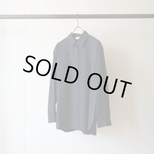 画像: [Lady's] STILL BY HAND WM - REGULAR COLLAR SHIRT Navy