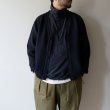 画像10: 【size 48 のみ】STILL BY HAND - NYLON PULLOVER JACKET Black (10)