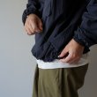 画像8: 【size 48 のみ】STILL BY HAND - NYLON PULLOVER JACKET Black (8)