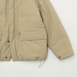 STILL BY HAND - ROUND PUFFY BLOUSON [BL03243] Khaki Beige