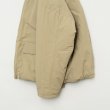 STILL BY HAND - ROUND PUFFY BLOUSON [BL03243] Khaki Beige