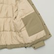 STILL BY HAND - ROUND PUFFY BLOUSON [BL03243] Khaki Beige