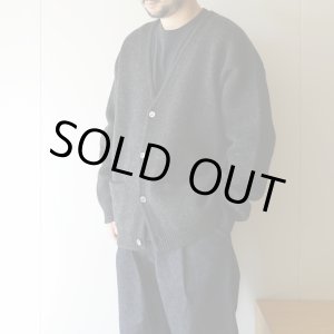 画像: 【size L のみ】EEL Products - NORDIC CARDIGAN Charcoal