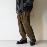 画像: 【size 48 のみ】 STILL BY HAND - CORDUROY EASY PANTS Olive