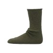 SHOWATABE - WASHABLE WOOL PILE SOCKS [SW-03] Olive