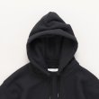 STILL BY HAND - SWEAT PULLOVER PARKA [CS05244] Black