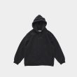 STILL BY HAND - SWEAT PULLOVER PARKA [CS05244] Black