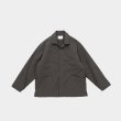 STILL BY HAND - PADDED SHIRT BLOUSON [BL01244] Charcoal Brown