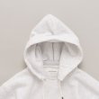 画像15: 【size 48 のみ】  STILL BY HAND - SWEAT PULLOVER PARKA Light Grey (15)