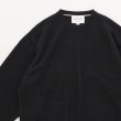 STILL BY HAND - SILK MIXED CREWNECK SWEATER [KN01244] Black