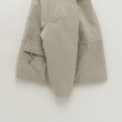 STILL BY HAND - HOODED PUFFY BLOUSON [BL02244] Sand Beige