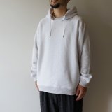 画像: 【size 48 のみ】  STILL BY HAND - SWEAT PULLOVER PARKA Light Grey