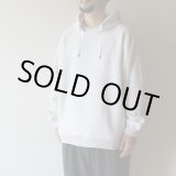 画像: 【size 48 のみ】  STILL BY HAND - SWEAT PULLOVER PARKA Light Grey