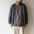 画像19: STILL BY HAND - ALPACA FLUFFY CARDIGAN Grey (19)