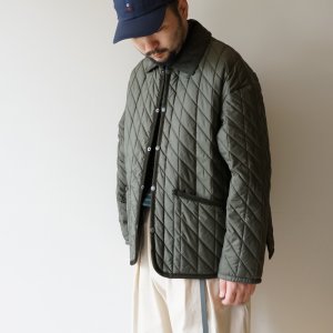 画像: 【size M のみ】JACKMAN×LAVENHAM - BB RAYDON Olive Green