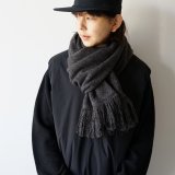 画像: STILL BY HAND - WOOL STOLE Charcoal