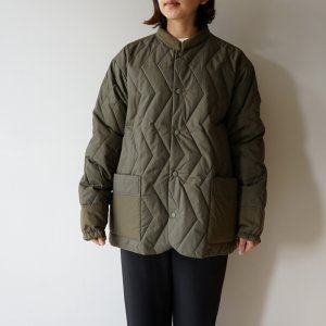 画像: 【size S のみ】EEL Products - QUILT WARMER FOR Olive