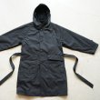 STILL BY HAND - HOODED COAT WITH LINER [CO02213] Black