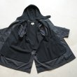 STILL BY HAND - HOODED COAT WITH LINER [CO02213] Black