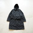 STILL BY HAND - HOODED COAT WITH LINER [CO02213] Black