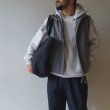 画像11: [UNISEX] STILL BY HAND - DRAWSTRING TOTE BAG Navy (11)