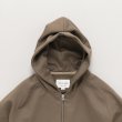 STILL BY HAND - ZIP UP HOODIE [CS02244] Camel