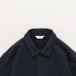 STILL BY HAND - STAND COLLAR SWEAT SHIRTS [CS01244] Dark Navy