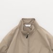 STILL BY HAND - STAND COLLAR ANORAK [BL03244] Beige