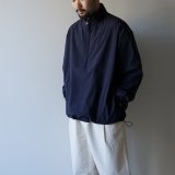画像: [size48のみ] STILL BY HAND - STAND COLLAR ANORAK Navy