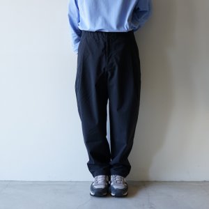 画像: STILL BY HAND - NYLON EASY SLACKS Black