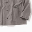 JACKMAN - BACK NEP COLLARLESS JACKET [JM8507] True Gray