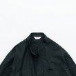 STILL BY HAND - Garment dye over shirt [SH03251] / Green Charcoal