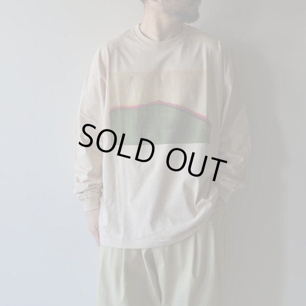 画像1: EEL Products × ヒラノトシユキ - 登山家（ソラトソロ）L/S tee / Beige (1)