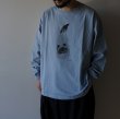 画像6: EEL Products × ヒラノトシユキ - Cat（ミツメルネコ）L/S tee / Sax (6)