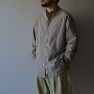 画像: EEL Products - Atelier shirts / Beige Check