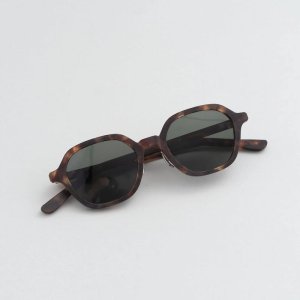 画像: STILL BY HAND × ayame - Sunglasses / Marble Brown