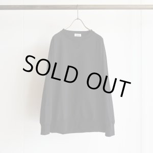 画像: JACKMAN - Grace crewneck / Black