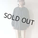画像: [size Sのみ]  JACKMAN - BACK NEP COLLARLESS JACKET Black