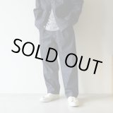 画像: ●30%OFF●[size48のみ] STILL BY HAND - 10oz denim 2tuck pants / Navy