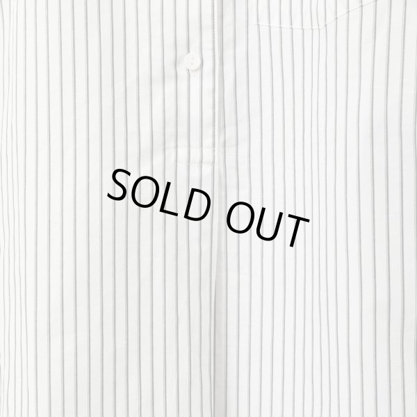 STILL BY HAND WM - Striped pullover shirt [SH02251WM] / White Stripe