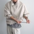 【Women's】STILL BY HAND WM - Polyester stand collar anorak [BL02251WM] / Ecru