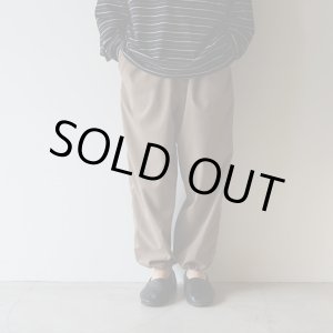 画像: STILL BY HAND - Airy wide pants / Khaki