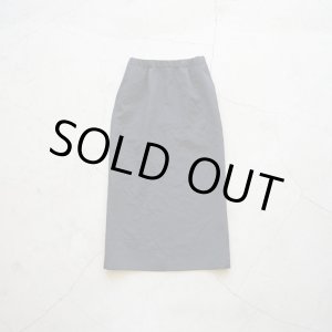 画像: 【women's】 STILL BY HAND WM - Polyester easy skirt [SK01251WM] / Ink Black