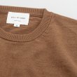 STILL BY HAND - Knitted t-shirt [KN01252] / Brick