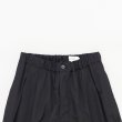 STILL BY HAND - Nylon easy pants [PT04252] / Ink Black