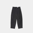 STILL BY HAND - Nylon easy pants [PT04252] / Ink Black