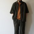 STILL BY HAND - Knitted t-shirt [KN01252] / Brick
