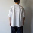 STILL BY HAND - High twist short sleeve [CS08252] / White