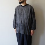 画像: ironari - Cloud tee / Charcoal Gray